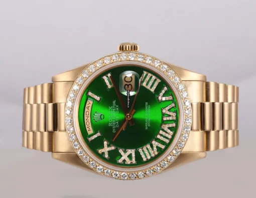 Special Replicas Rolex Day-date 36 18038 Automatic Movement 36mm Yellow Gold Case Mens/unisex Watch - Image 3