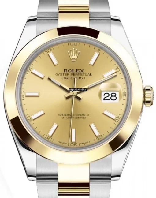 Nice Replica Rolex Datejust 126303 Caliber 3235 Automatic Movement 41mm Gold/steel Case Mens/unisex Watch
