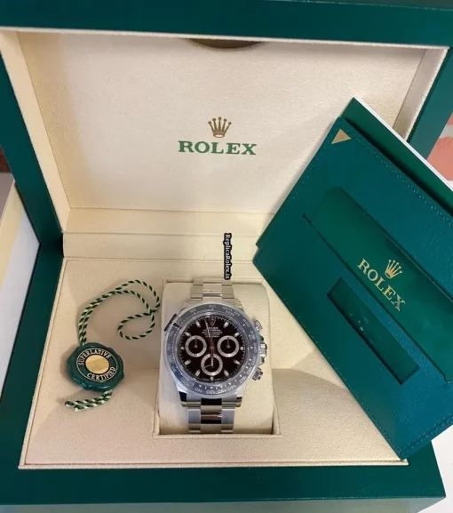 Swiss Replica Rolex Daytona 116500ln Caliber 4130 Automatic Movement 40mm Steel Case Mens/unisex Watch