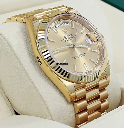 Neat Replica Rolex Day-date 40 228238 Automatic Movement 40mm Yellow Gold Case Mens/unisex Watch