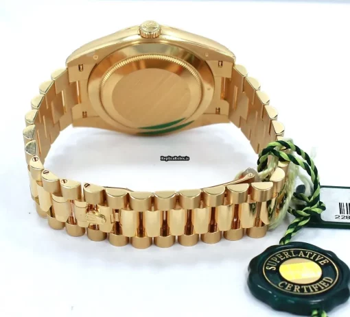 Neat Replica Rolex Day-date 40 228238 Automatic Movement 40mm Yellow Gold Case Mens/unisex Watch - Image 14