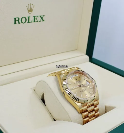 Neat Replica Rolex Day-date 40 228238 Automatic Movement 40mm Yellow Gold Case Mens/unisex Watch - Image 2