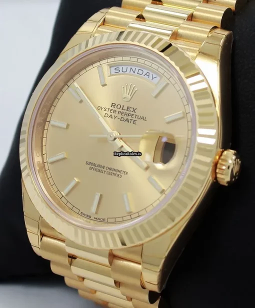 Neat Replica Rolex Day-date 40 228238 Automatic Movement 40mm Yellow Gold Case Mens/unisex Watch - Image 7