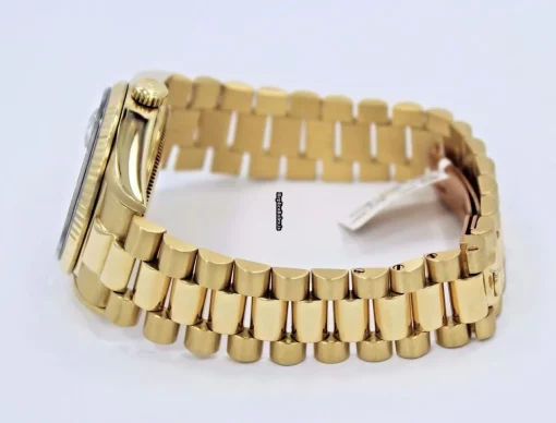 Superb Replica Rolex Day-date 36 18038 Automatic Movement 36mm Yellow Gold Case Watch - Image 6