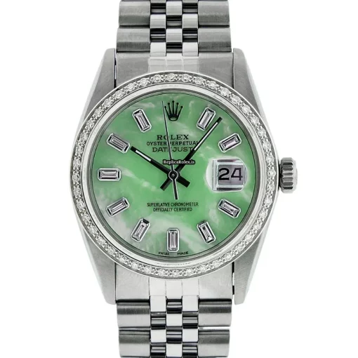 Design Knockoff Rolex Datejust Caliber 3035 Automatic Movement 36mm Steel Case Mens/unisex Watch - Image 2