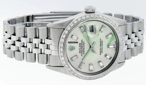 Design Knockoff Rolex Datejust Caliber 3035 Automatic Movement 36mm Steel Case Mens/unisex Watch - Image 3