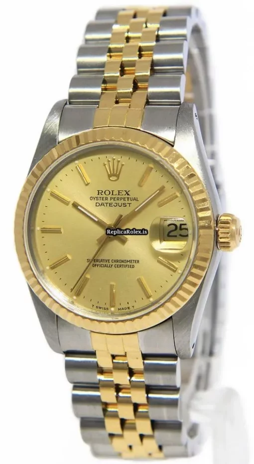 Incredible Replica Rolex Lady-datejust 68273 Automatic Movement 31mm Steel Case Womens Watch - Image 3