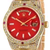 Excellent Replica Rolex Day-date Self Winding Automatic 36mm Yellow Gold Case Mens/unisex Watch