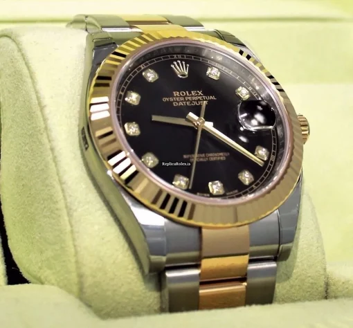 Nice Replica Rolex Datejust 126333 Automatic Movement 41mm Steel Case Mens/unisex Watch - Image 3