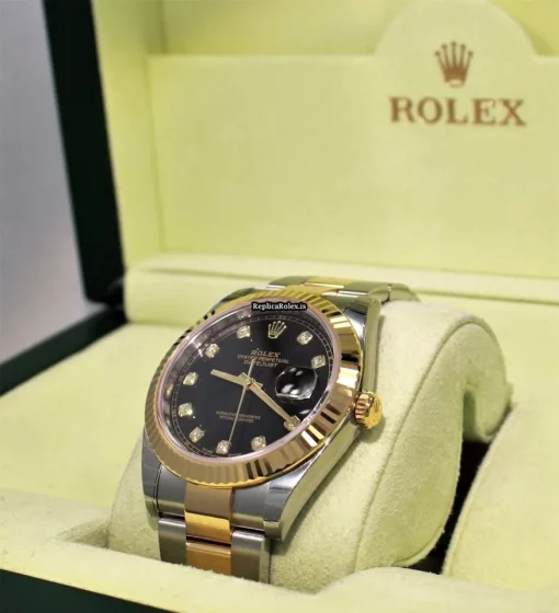 Nice Replica Rolex Datejust 126333 Automatic Movement 41mm Steel Case Mens/unisex Watch - Image 5