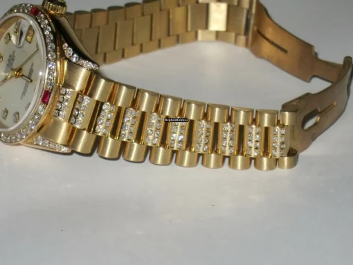 Top Replica Rolex Datejust Self Winding Automatic 31mm Yellow Gold Case Womens Watch - Image 5