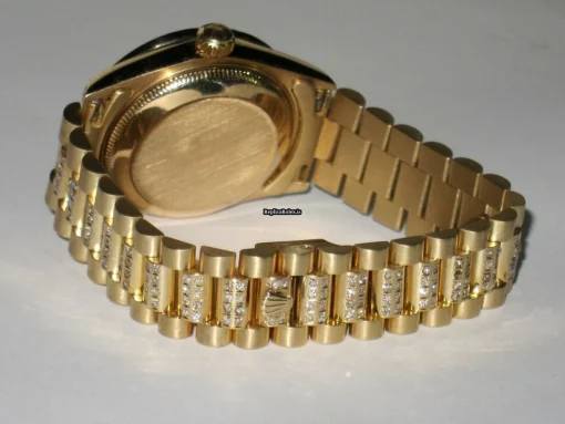 Top Replica Rolex Datejust Self Winding Automatic 31mm Yellow Gold Case Womens Watch - Image 6