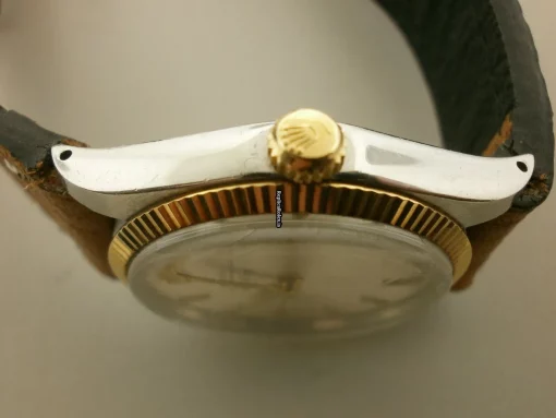 Reliable Replica Rolex Air King 5501 Automatic Movement 34mm Gold/steel Case Watch - Image 3
