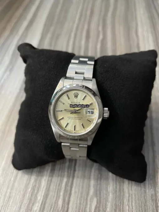 Distinctive Fake Rolex Lady-datejust 179160 Caliber 2235 Automatic Movement 26mm Steel Case Womens Watch - Image 5