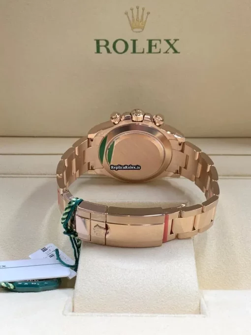 Offering Fake Rolex Daytona 116505 Caliber 4130 Automatic Movement 40mm Rose Gold Case Mens/unisex Watch - Image 4