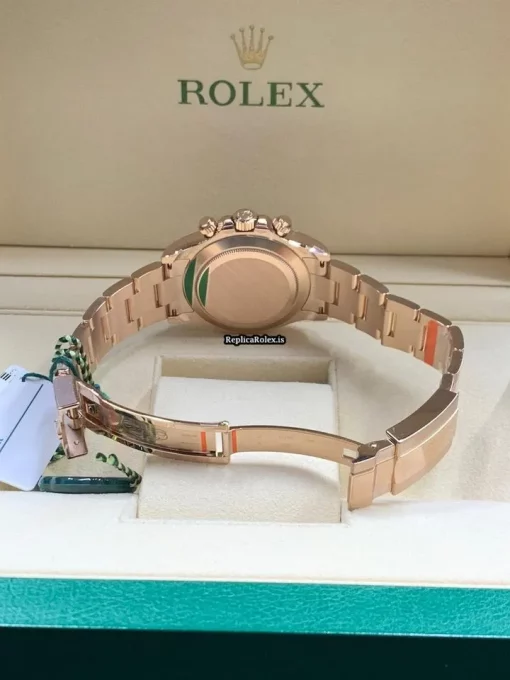 Offering Fake Rolex Daytona 116505 Caliber 4130 Automatic Movement 40mm Rose Gold Case Mens/unisex Watch - Image 5