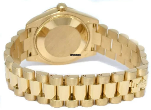 Terrific Replica Rolex Datejust 178288 Automatic Movement 31mm Yellow Gold Case Watch - Image 8