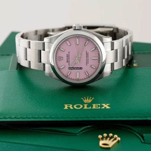 Superior Imitation Rolex Oyster Perpetual 31 277200 Automatic Movement 31mm Steel Case Womens Watch - Image 7