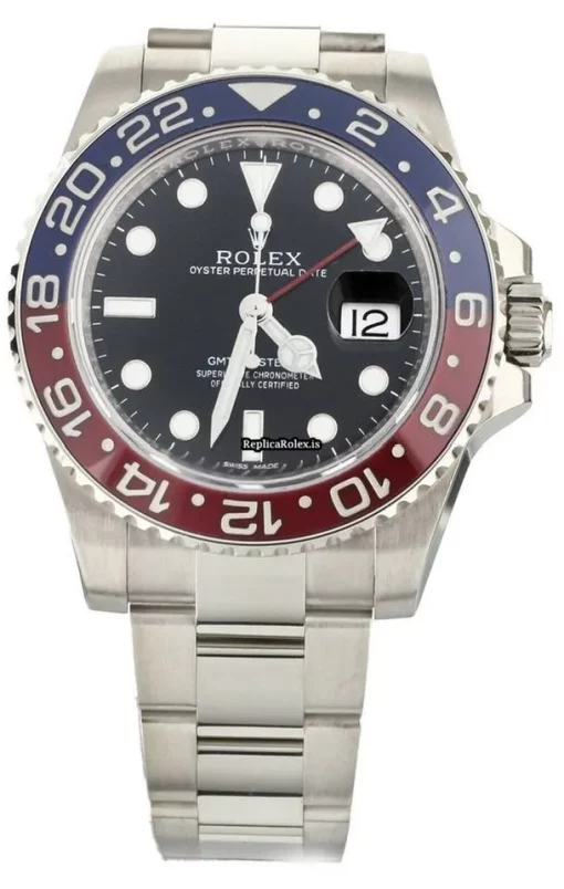 1:1 Fake Rolex Gmt-master II 116719blro Automatic Movement 40mm White Gold Case Mens/unisex Watch