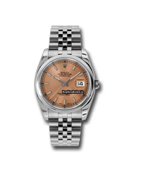 Pleasing Replica Rolex Datejust 116200 Caliber 3135 Automatic Movement 36mm Steel Case Mens/unisex Watch