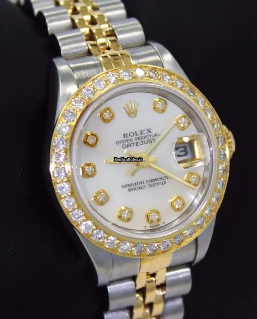 Recommend Fake Rolex Lady-datejust 69173 Automatic Movement 26mm Steel Case Womens Watch - Image 3