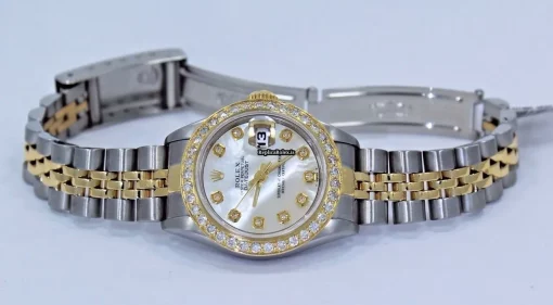 Recommend Fake Rolex Lady-datejust 69173 Automatic Movement 26mm Steel Case Womens Watch - Image 4