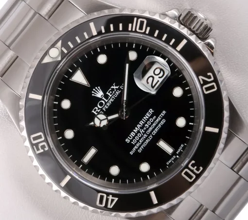 Amazing Replica Rolex Submariner Date 16610 Automatic Movement 40mm Steel Case Watch