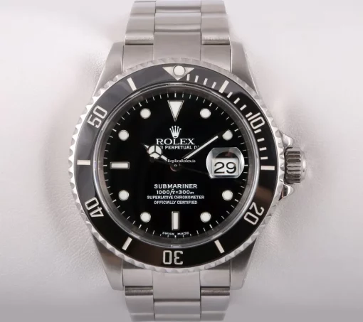 Amazing Replica Rolex Submariner Date 16610 Automatic Movement 40mm Steel Case Watch - Image 2