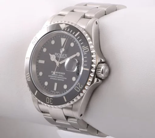 Amazing Replica Rolex Submariner Date 16610 Automatic Movement 40mm Steel Case Watch - Image 3