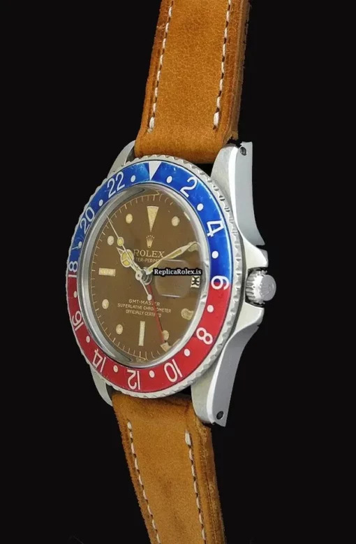 Perfect Knockoff Rolex Gmt-master 1675 Caliber 1570 Automatic Movement 40mm Steel Case Mens/unisex Watch - Image 2