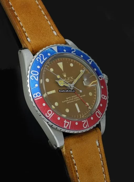 Perfect Knockoff Rolex Gmt-master 1675 Caliber 1570 Automatic Movement 40mm Steel Case Mens/unisex Watch - Image 3