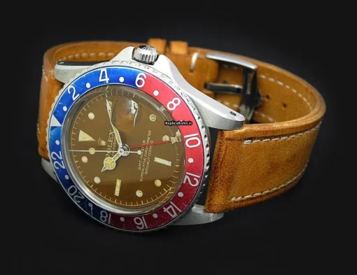 Perfect Knockoff Rolex Gmt-master 1675 Caliber 1570 Automatic Movement 40mm Steel Case Mens/unisex Watch - Image 5