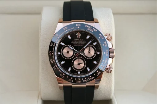 Affordable Replica Rolex Daytona 116515ln Automatic Movement 40mm Rose Gold Case Mens/unisex Watch