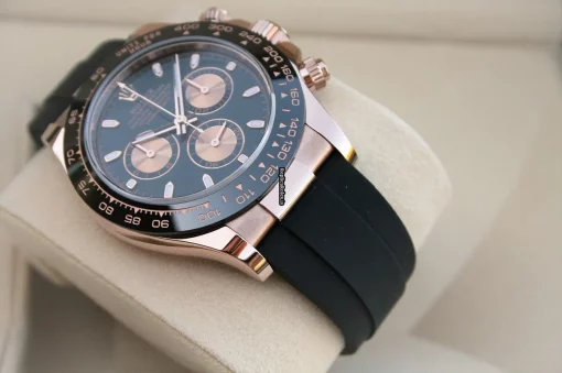 Affordable Replica Rolex Daytona 116515ln Automatic Movement 40mm Rose Gold Case Mens/unisex Watch - Image 2