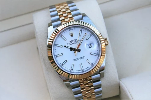 Good Replica Rolex Datejust 126333 Caliber 3235 Automatic Movement 41mm Gold/steel Case Mens/unisex Watch - Image 5