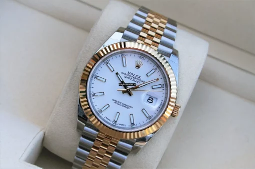 Good Replica Rolex Datejust 126333 Caliber 3235 Automatic Movement 41mm Gold/steel Case Mens/unisex Watch - Image 7