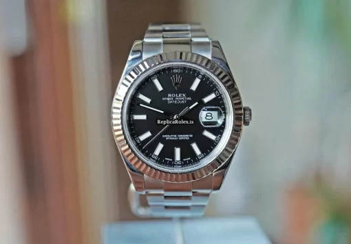 Cool Fake Rolex Datejust II Caliber 3136 Automatic Movement Watch - Image 2
