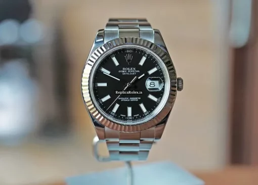 Cool Fake Rolex Datejust II Caliber 3136 Automatic Movement Watch - Image 9