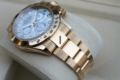 Pleasing Copies Rolex Daytona 116528 Caliber 4130 Automatic Movement 40mm Yellow Gold Case Mens/unisex Watch - Image 2