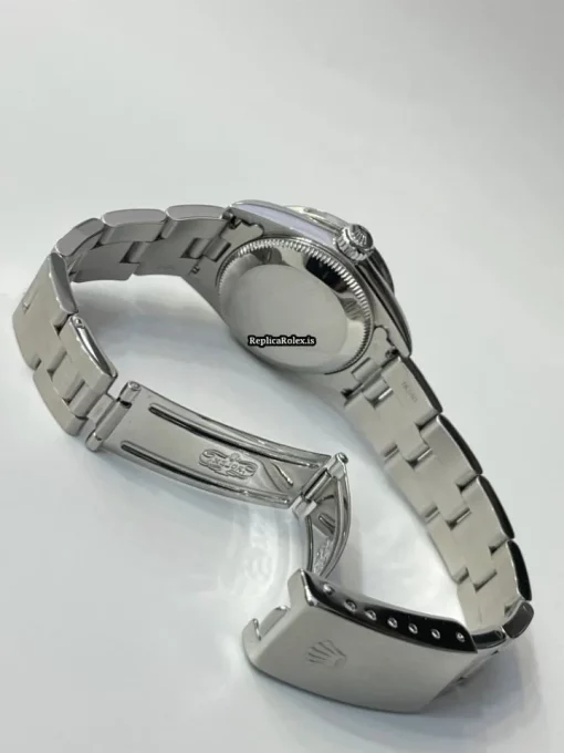 Cool Replica Rolex Oyster Perpetual 67180 Caliber 2130 Automatic Movement Steel Case Womens Watch - Image 5