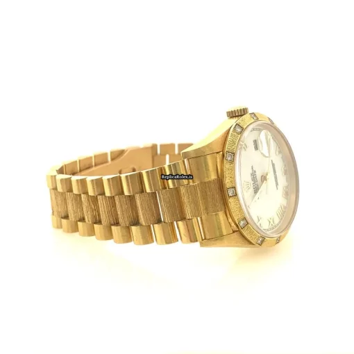Epic Fakes Rolex Day-date 18308 Caliber 3055 Automatic Movement 36mm Yellow Gold Case Mens/unisex Watch - Image 6