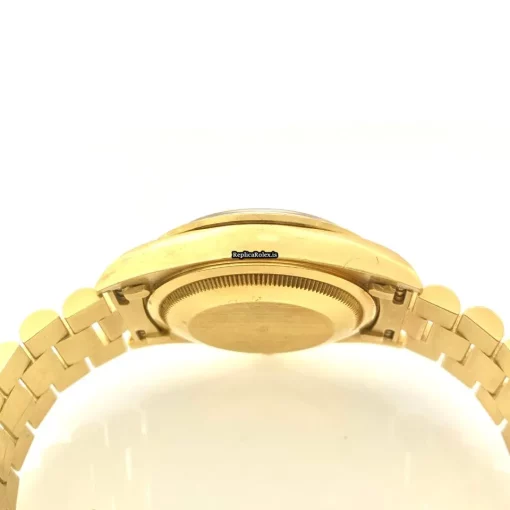 Epic Fakes Rolex Day-date 18308 Caliber 3055 Automatic Movement 36mm Yellow Gold Case Mens/unisex Watch - Image 9