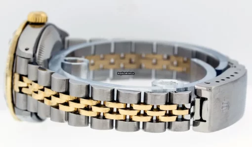 Quality Copy Rolex Datejust Caliber 2135 Automatic Movement 26mm Gold/steel Case Womens Watch - Image 8
