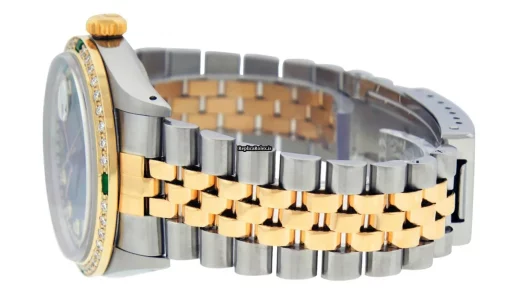 Distinctive Fake Rolex Datejust 16013 Caliber 3035 Automatic Movement 36mm Gold/steel Case Mens/unisex Watch - Image 6
