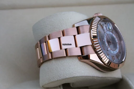Incredible Replica Rolex Sky-dweller 326935 Caliber 9001 Automatic Movement 42mm Rose Gold Case Mens/unisex Watch - Image 10