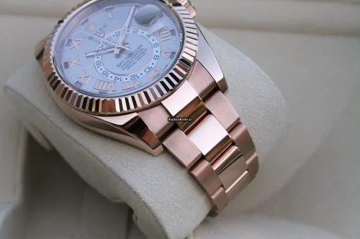 Incredible Replica Rolex Sky-dweller 326935 Caliber 9001 Automatic Movement 42mm Rose Gold Case Mens/unisex Watch - Image 11