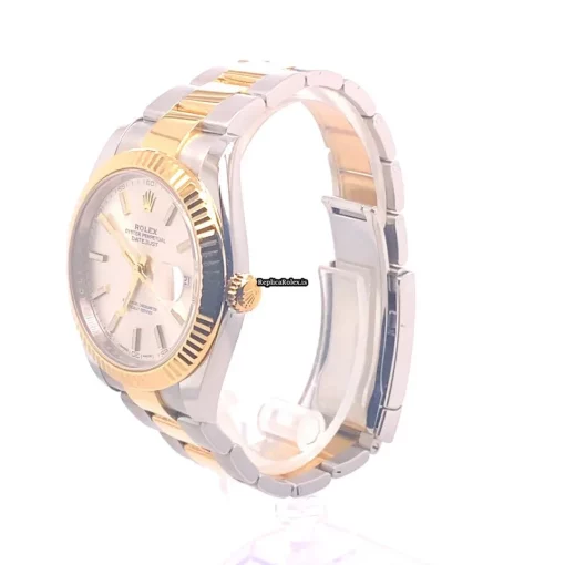 Fabulous Replica Rolex Datejust II 126333 Caliber 3235 Automatic Movement 41mm Gold/steel Case Mens/unisex Watch - Image 3