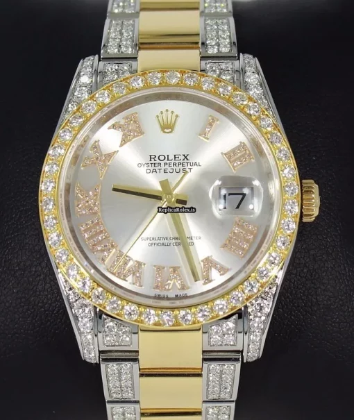 Distinctive Fake Rolex Datejust 116203 Automatic Movement 36mm Steel Case Watch - Image 2