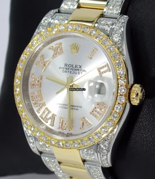 Distinctive Fake Rolex Datejust 116203 Automatic Movement 36mm Steel Case Watch - Image 3