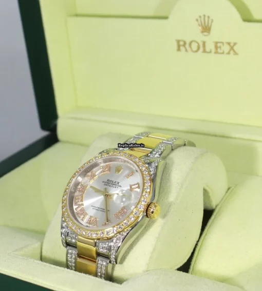 Distinctive Fake Rolex Datejust 116203 Automatic Movement 36mm Steel Case Watch - Image 5